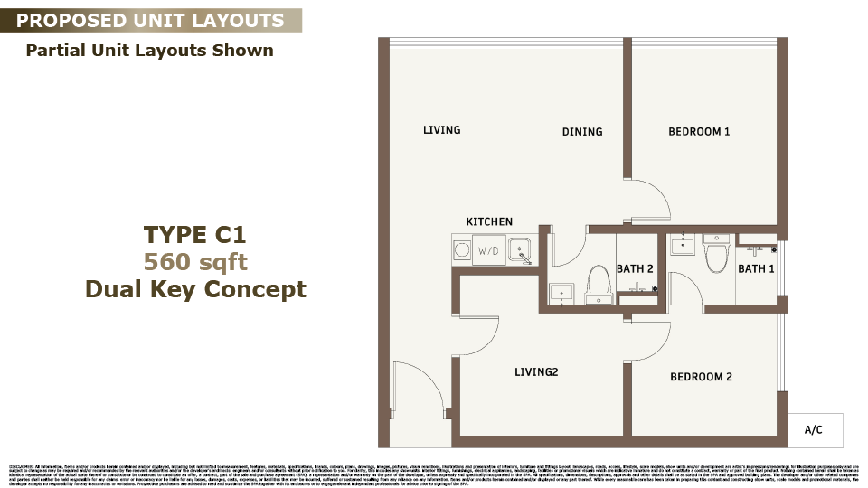 Type C1 Floor Plan