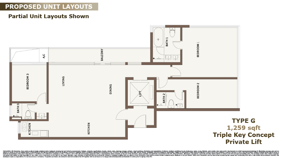 Type F Floor Plan
